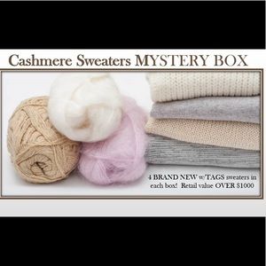 HIGH QUALITY Cashmere Sweater Mystery Box